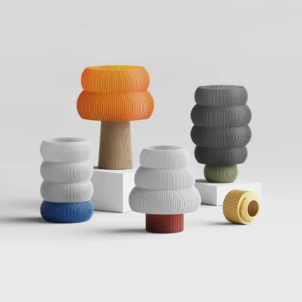 מנורת שולחן מעוצבת מקולקציית קומו - עיצוב אישי