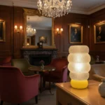 ⁦מנורת שולחן מעוצבת מקולקציית קומו - דגם נימבוס⁩ – תמונה ⁦2⁩