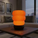 ⁦מנורת שולחן מעוצבת מקולקציית קומו - דגם סופה⁩ – תמונה ⁦3⁩