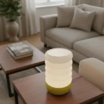 ⁦מנורת שולחן מעוצבת מקולקציית קומו - דגם טוטם רחב⁩ – תמונה ⁦5⁩